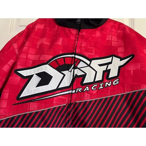 Drift Racing Race On Snowmobile Jacket Insulated Lined Waterproof Womens Large L - Picture 3 of 14